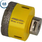 NOVATEC EUROPE SRL - NVC09031068 DIAMOND DRY FRESA C&D 68 MM