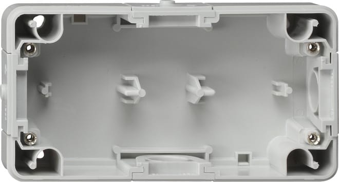 GIRA - GIR093730 PARTE INF. SCATOLA 2X ORIZZONTALI