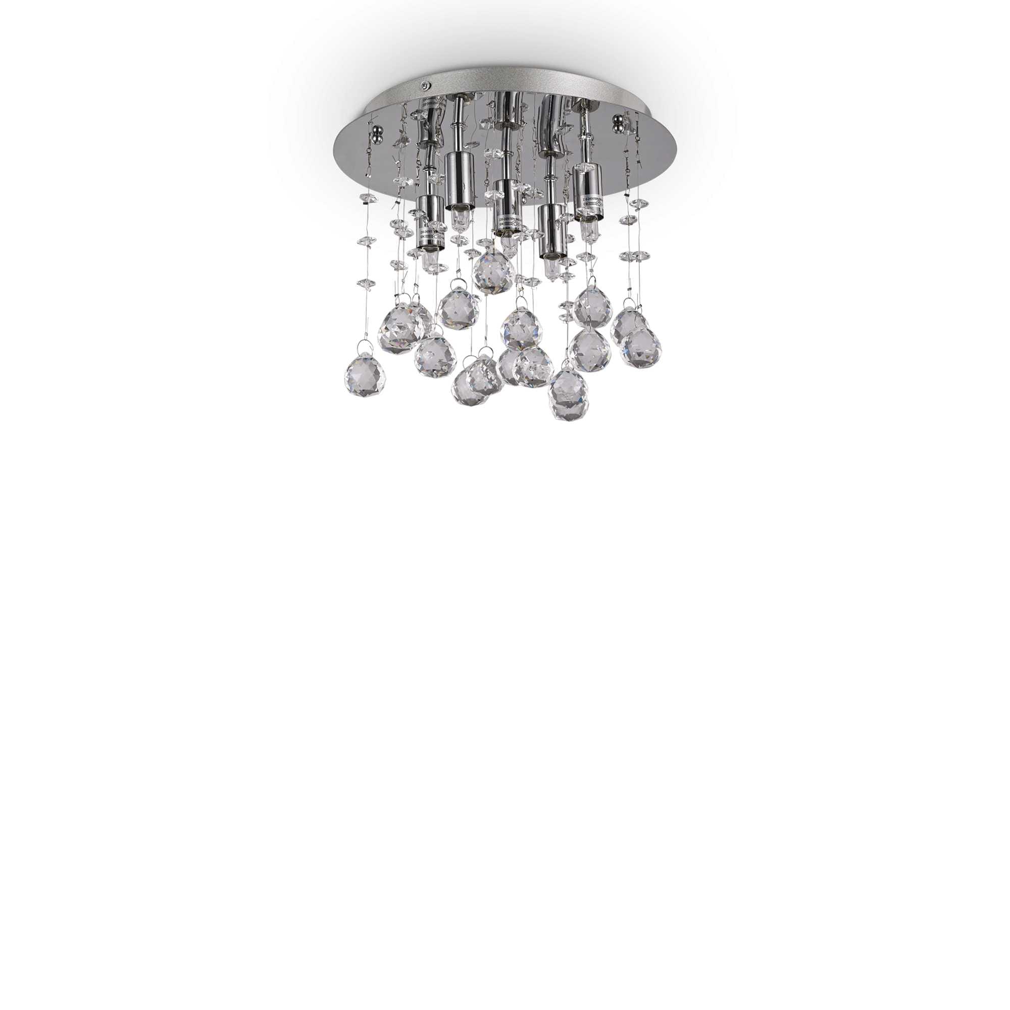 IDEAL LUX SRL - IUX094649 MOONLIGHT PL5 CROMO