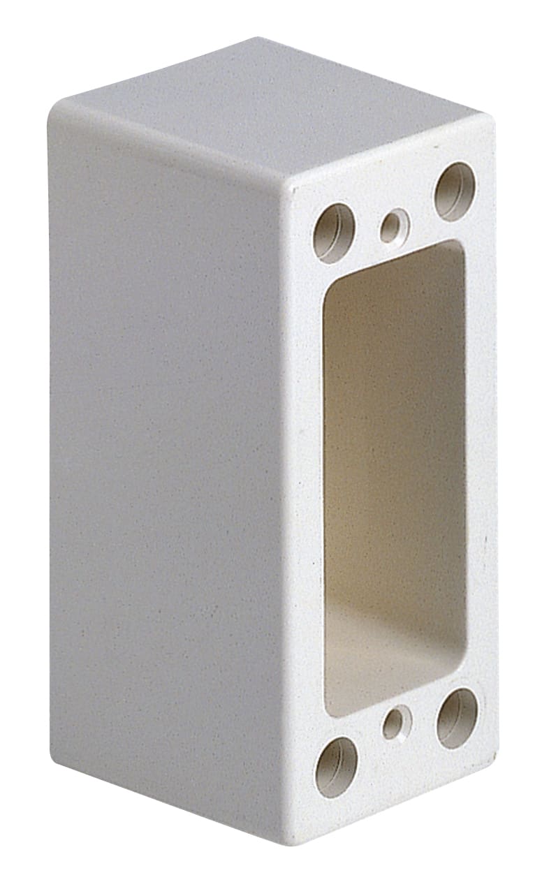 VIMAR SPA - VIW09956 SCATOLA PARETE+FONDO 1M P40MM AVORIO