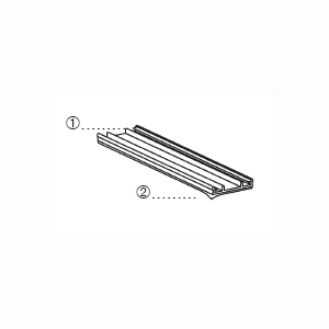 GRAFOPLAST SRL - GRASIT0B15/MT BINARIO ADESIVO NERO 1000X15 MM 35 PZ