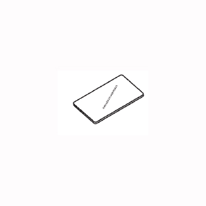 GRAFOPLAST SRL - GRASIT0V03 VETRINO PER PORTATARGA 70X17MM 96 PZ