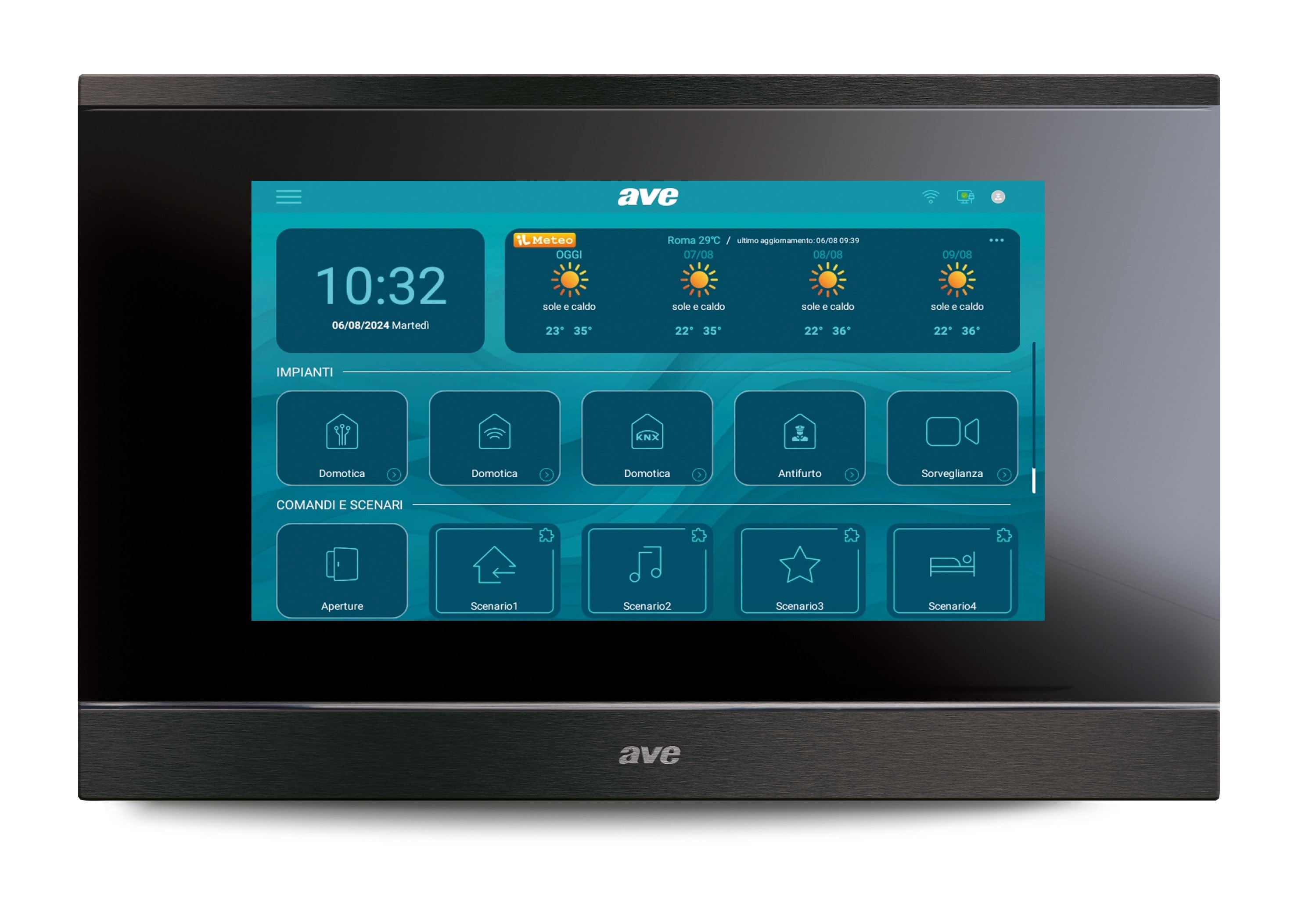 AVE - AVETS-SMART7ANS MONITOR TOUCH SCREEN IP 7 - ANS
