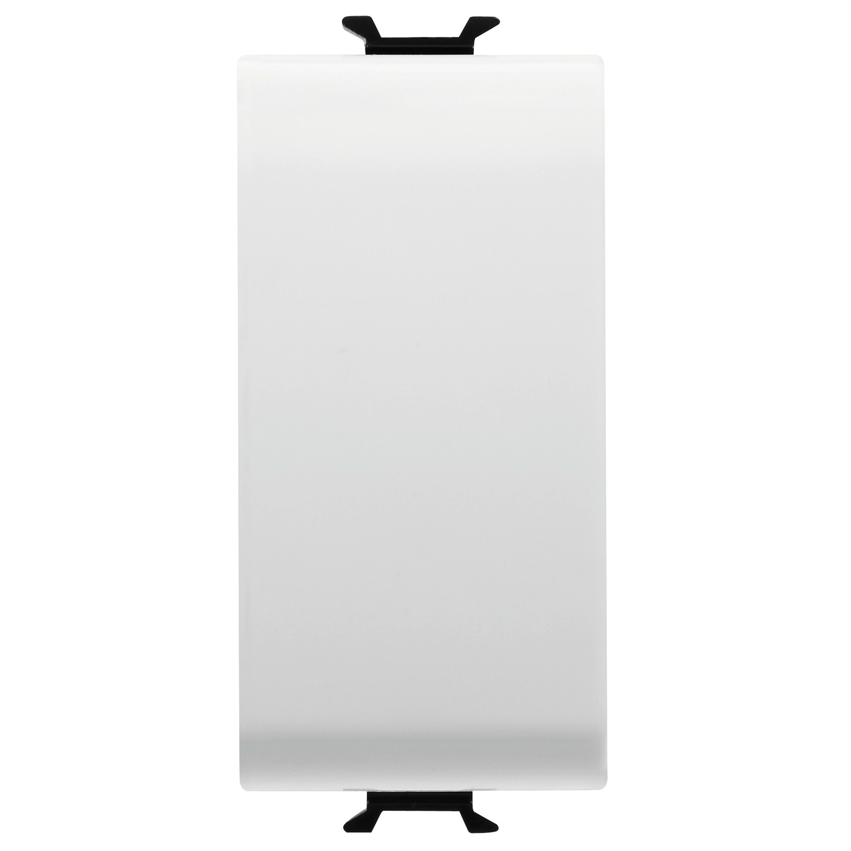 GEWISS - GEWGW15915 PULSANTE SOFT-CLICK - TASTO NEUTRO - PER RELE, DIMMER E INTER.CONT. BUS - 1P NA/NC 4A PRIVO DI POT. - 1 MODULO - BIANCO SATINATO - CHORUSMART