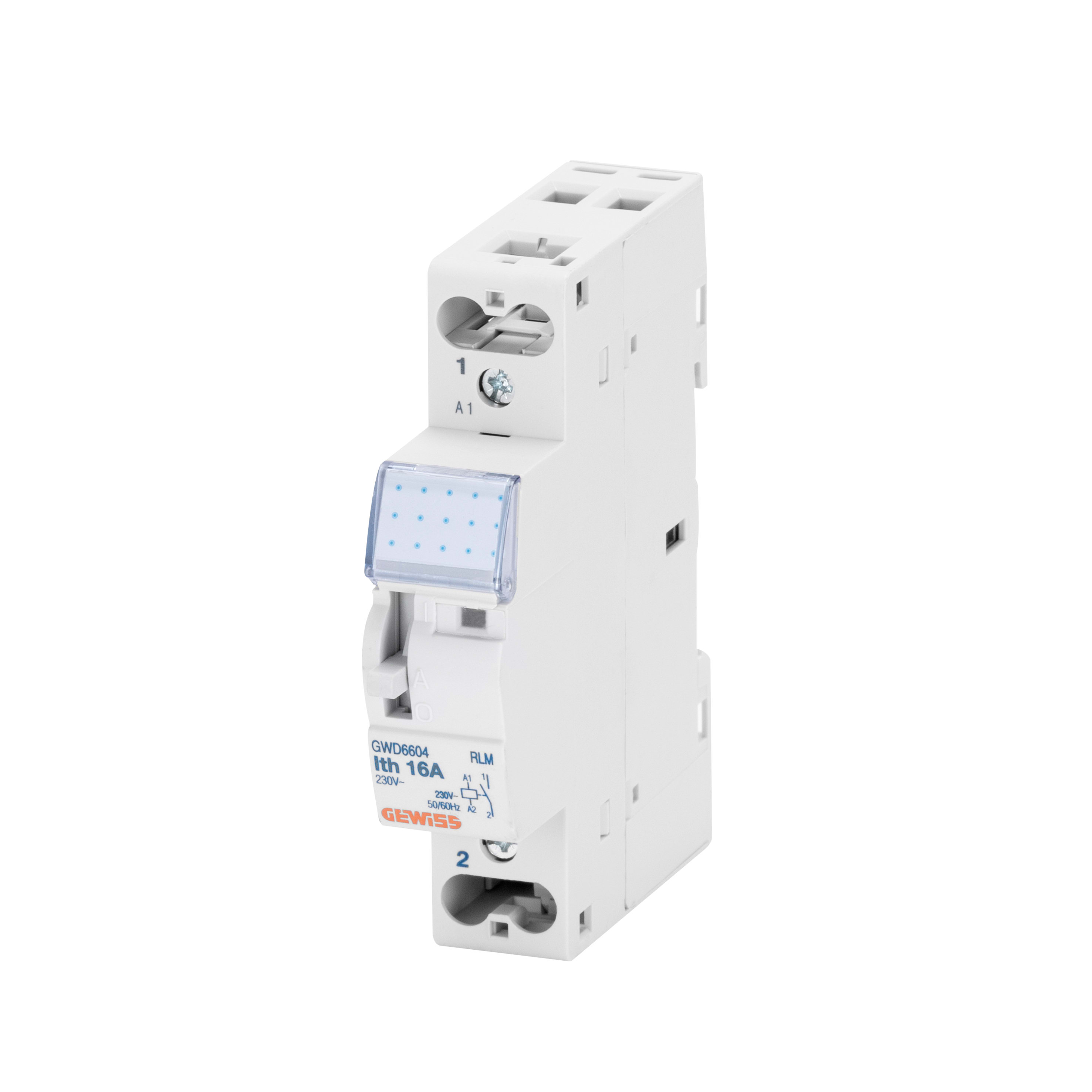 GEWISS - GEWGWD6626 RELE MONOSTABILE 2SC 16A 8VCA 2M