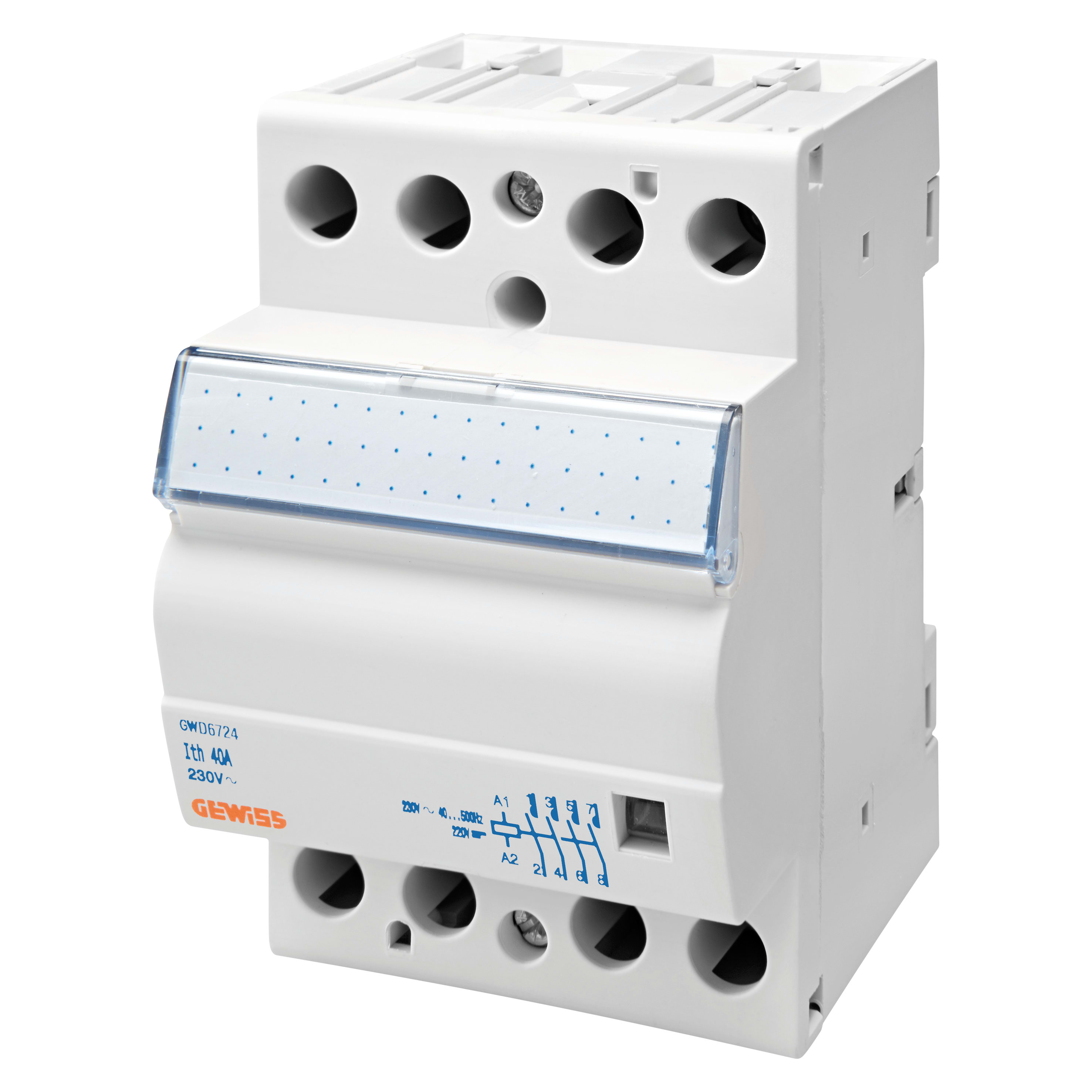 GEWISS - GEWGWD6735 CONTATTORE 63A 3NA+1NC 230V 3M