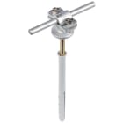 DEHN ITALIA SPA - DEH273740 STAFFA PORTAFILO PER PARETI ISOL. TERMIC