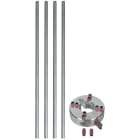 DEHN ITALIA SPA - DEH819183 SET DI FISSAGGIO 4 RAGGI AL D10X530