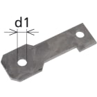 DEHN ITALIA SPA - DEH923211 STAFFA DI COLLEGAMENTO AB EXFS IF3 G 11