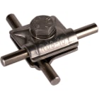 DEHN ITALIA SPA - DEH390559 MORSETTO MV INOX PER TD 8-10MM