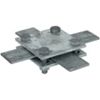 DEHN ITALIA SPA - DEH320044 MORSETTO A CROCE FE/TZN P. PT 30-40/30-4