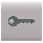 GEWISS - GEWGW13543 TASTO INTERCAMBIABILE CHIAVE BEIGE