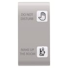 GEWISS - GEWGW13559 TASTO INTERCAMBIABILE PER PULSANTIERA - SOLUZIONE PER HOTEL - 2 LENTI - DND+MUR - 1 MODULO - NATURAL BEIGE - CHORUSMART