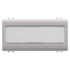 GEWISS - GEWGW13666 LAMPADA AUTONOMA DI EMERGENZA - 230Vac 50/60Hz 1h - 4 MODULI - NATURAL BEIGE SATINATO - CHORUSMART