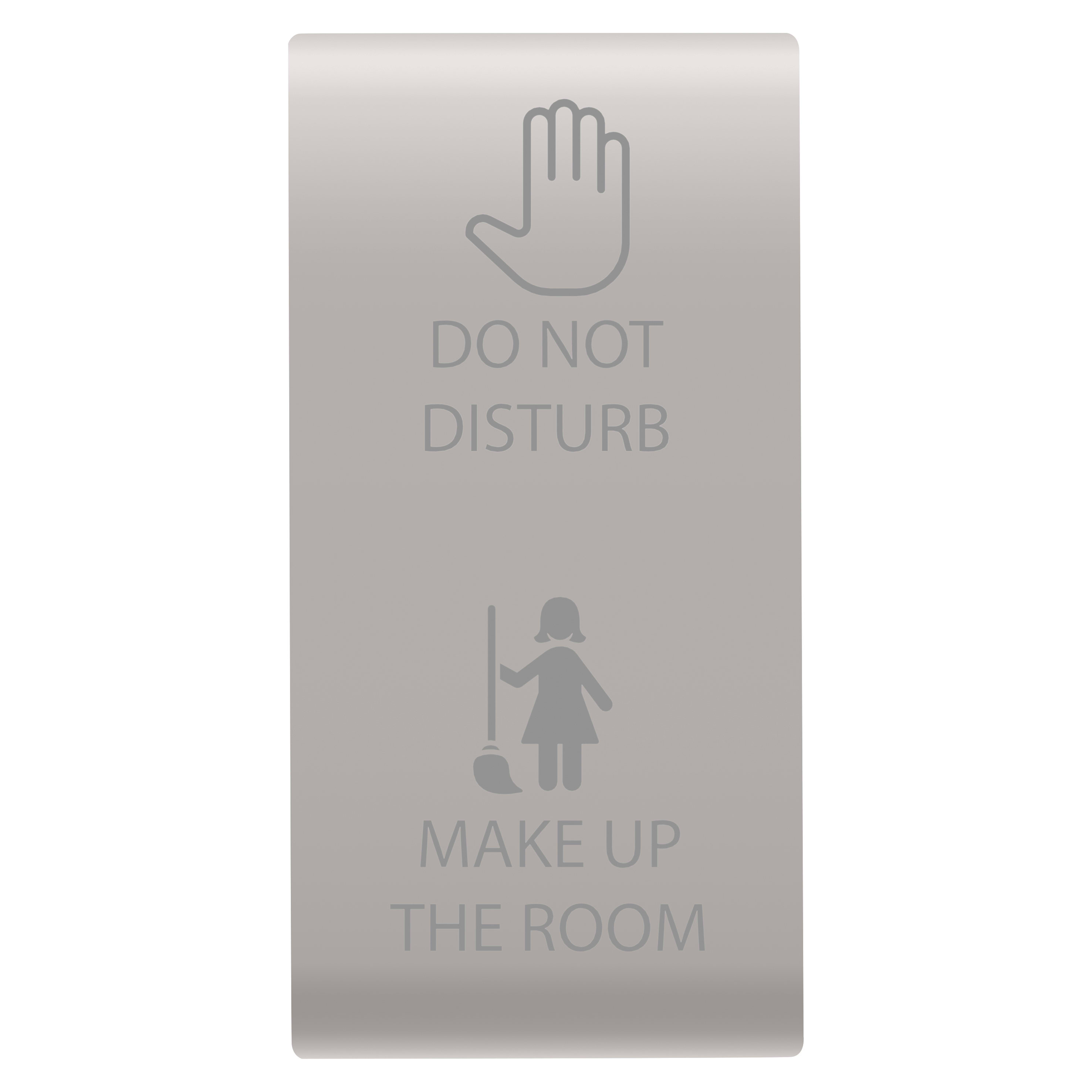 GEWISS - GEWGW13733 TASTO INTERCAMBIABILE - NEUTRO - DND+MUR - 1 MODULO - NATURAL BEIGE SATINATO - CHORUSMART