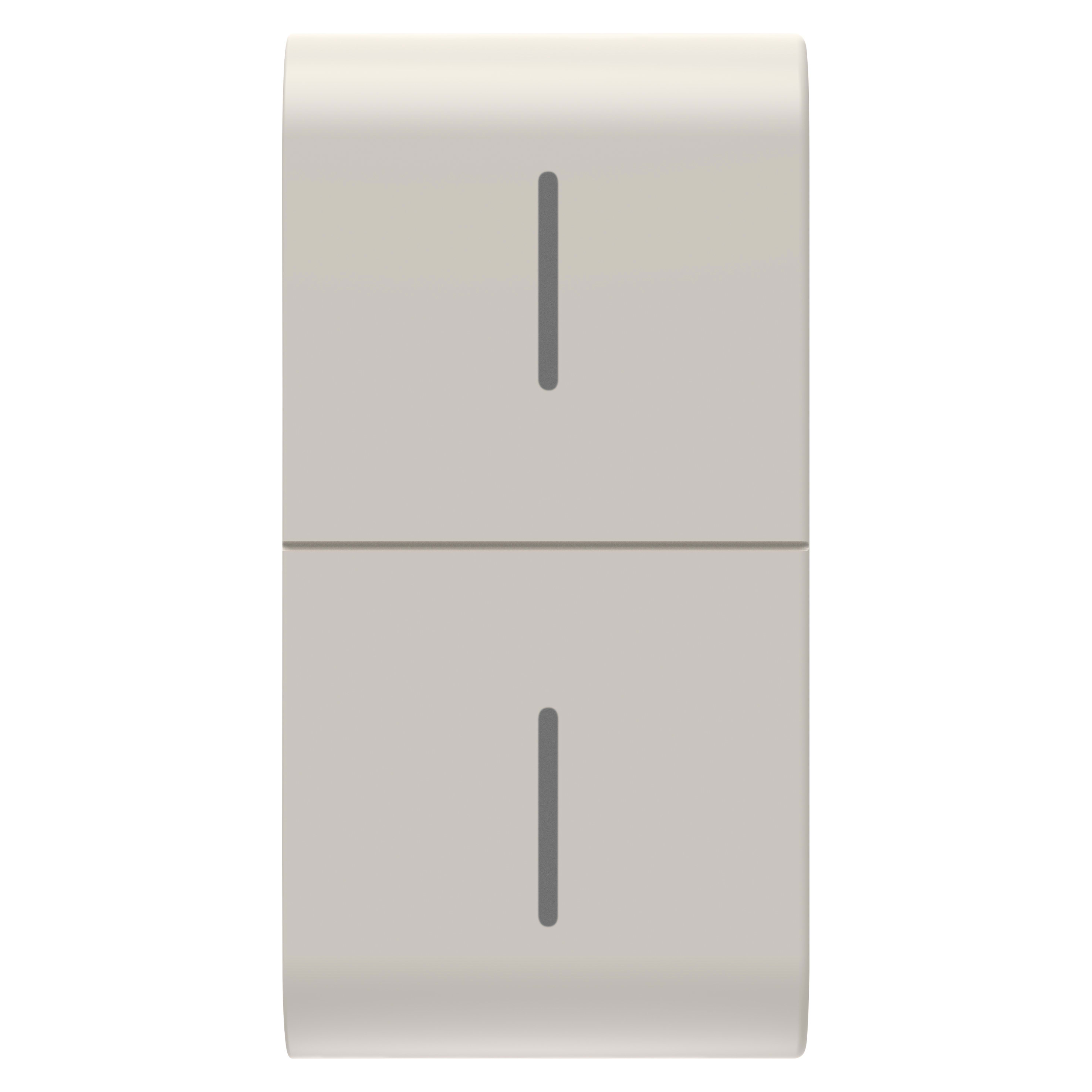 GEWISS - GEWGW13819 TASTO INTERCAMBIABILE PER PULSANTIERA CONNESSA ECO - 1 MODULO - NATURAL BEIGE SATINATO - CHORUSMART