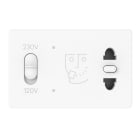 GEWISS - GEWGWC20841 PRESA RASOIO 120/230V 3M BIANCO