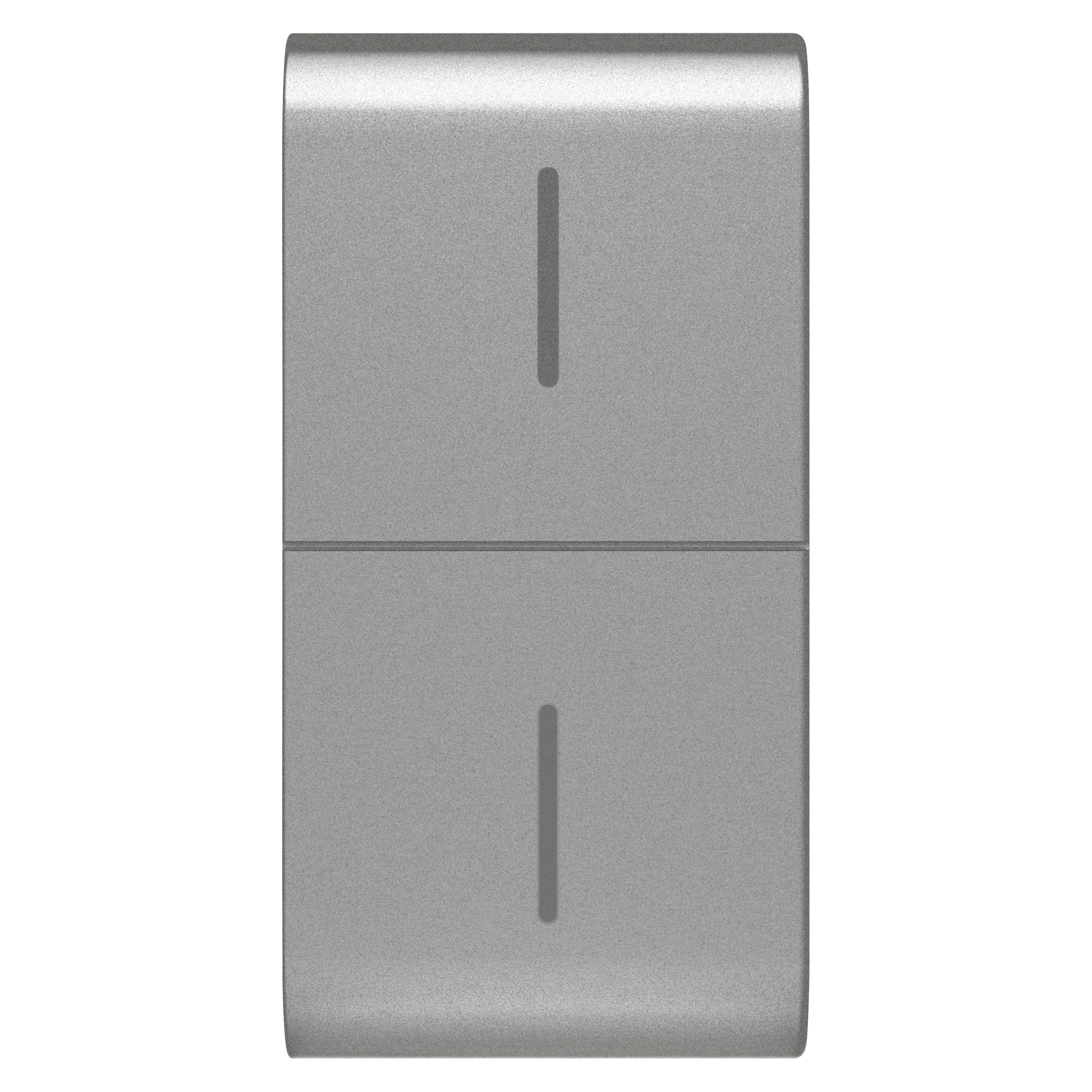 GEWISS - GEWGW14819 TASTO INTERCAMB.ECO 1M TITANIO