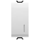 GEWISS - GEWGW15092 INVERTITORE UNIPOLARE 250V ac - 16AX ILLUMINABILE - CON DIFFUSORE - 1 MODULO - BIANCO SATINATO - CHORUSMART