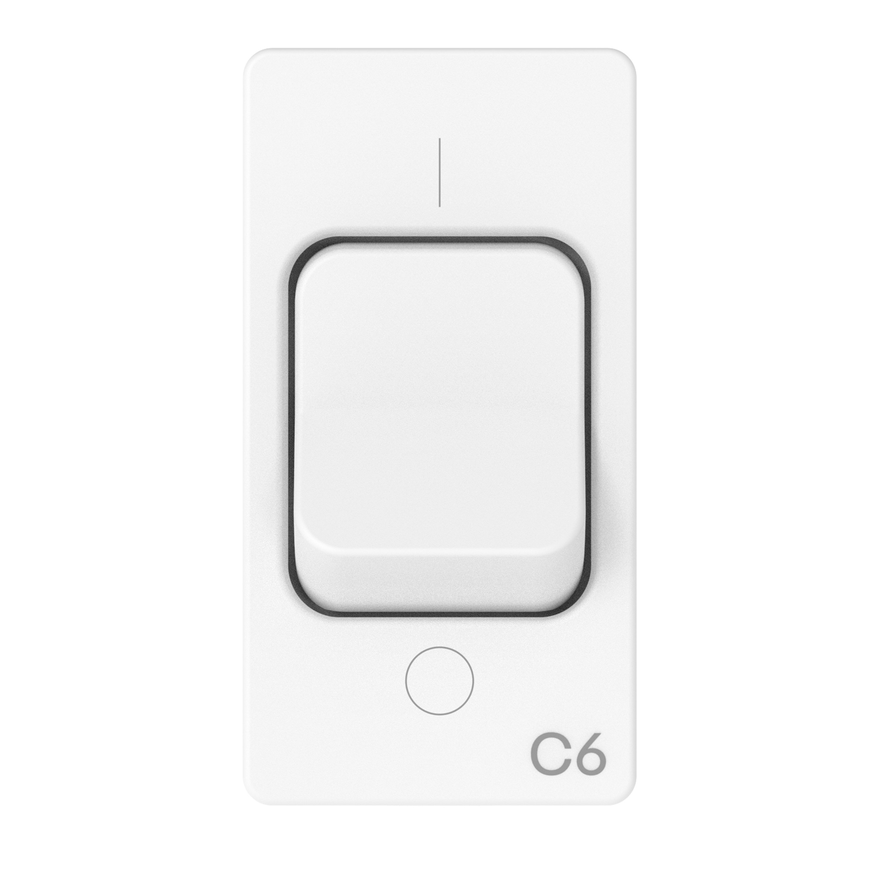 GEWISS - GEWGWC20431 MCB 1P C6 3KA 230V BIANCO