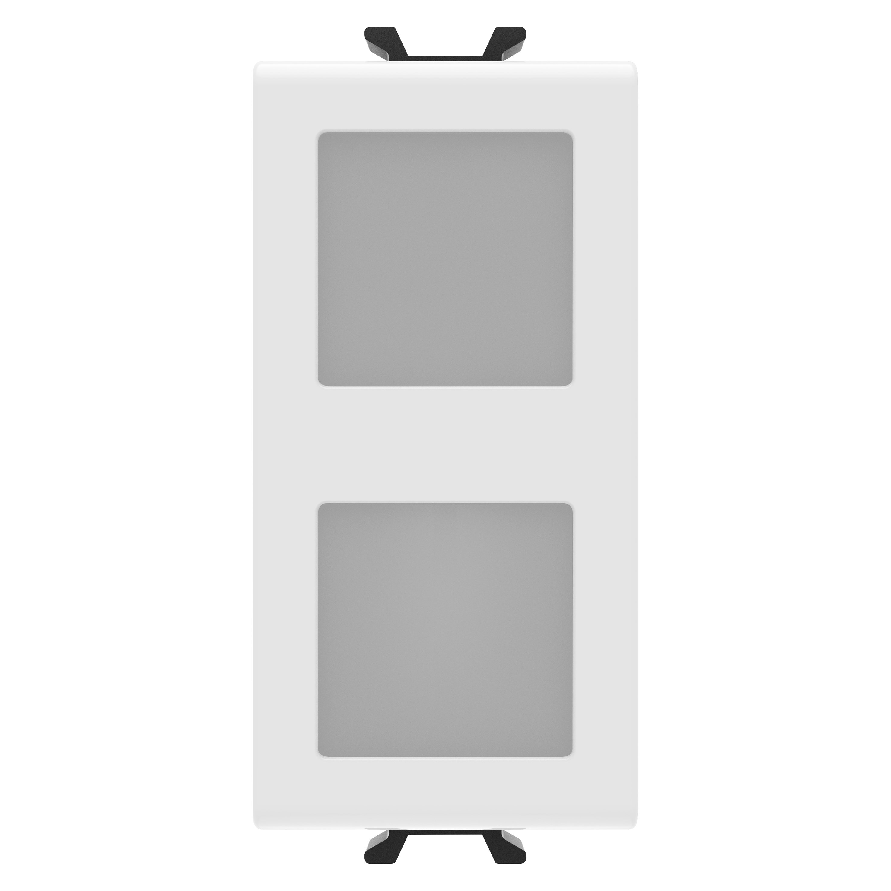 GEWISS - GEWGW10925 MODULO 2 COMANDI TOUCH AUSILIARIO 1M