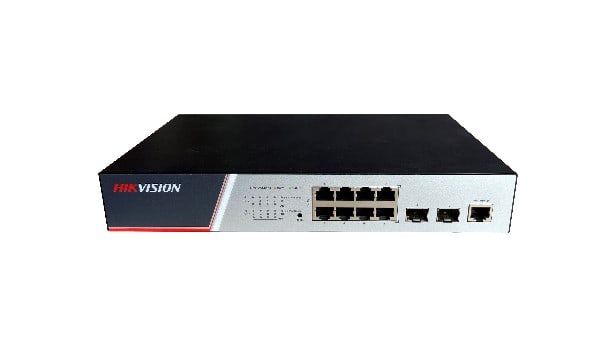 HIKVISION ITALY SRL - HIK301802312 DS-3E2510P SWITCH MANAGED 8 POE + 2