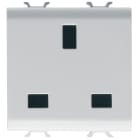 GEWISS - GEWGW15296 PRESA 2M 2P+T 13A ST.INGLESE B.SAT