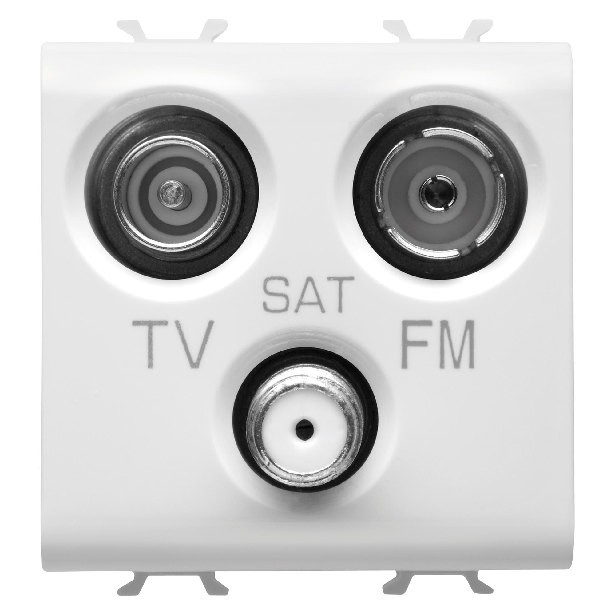 GEWISS - GEWGW15382 PRESA TV+FM+SAT2M B.SAT
