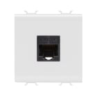 GEWISS - GEWGW15434 PRESA RJ45 - CATEGORIA 5e - UTP - 2 MODULI - BIANCO SATINATO - CHORUSMART