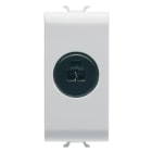 GEWISS - GEWGW15454 PRESA AUDIO VIDEO - PER ALTOPARLANTE - 1 MODULO - BIANCO SATINATO - CHORUSMART