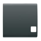 GEWISS - GEWGW12552 TASTO DOPPIO GEMMA SIN.PER PULS.KNX NERO
