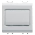 GEWISS - GEWGW15651 SEGNAPASSO - 12V ac/dc / 230V ac 50/60 Hz - OPALE - 2 MODULI - BIANCO SATINATO - CHORUSMART