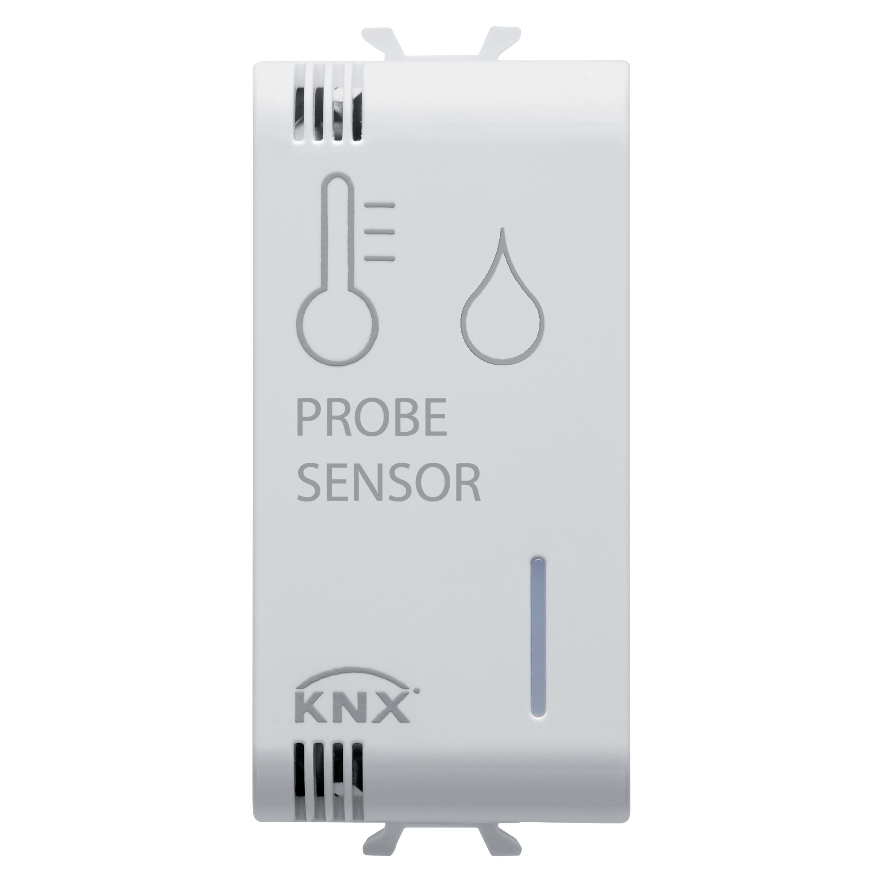 GEWISS - GEWGW15762H SENSORE DI TEMPERATURA/UMIDITÀ - KNX/EASY - 1 MODULO - BIANCO SATINATO - CHORUSMART