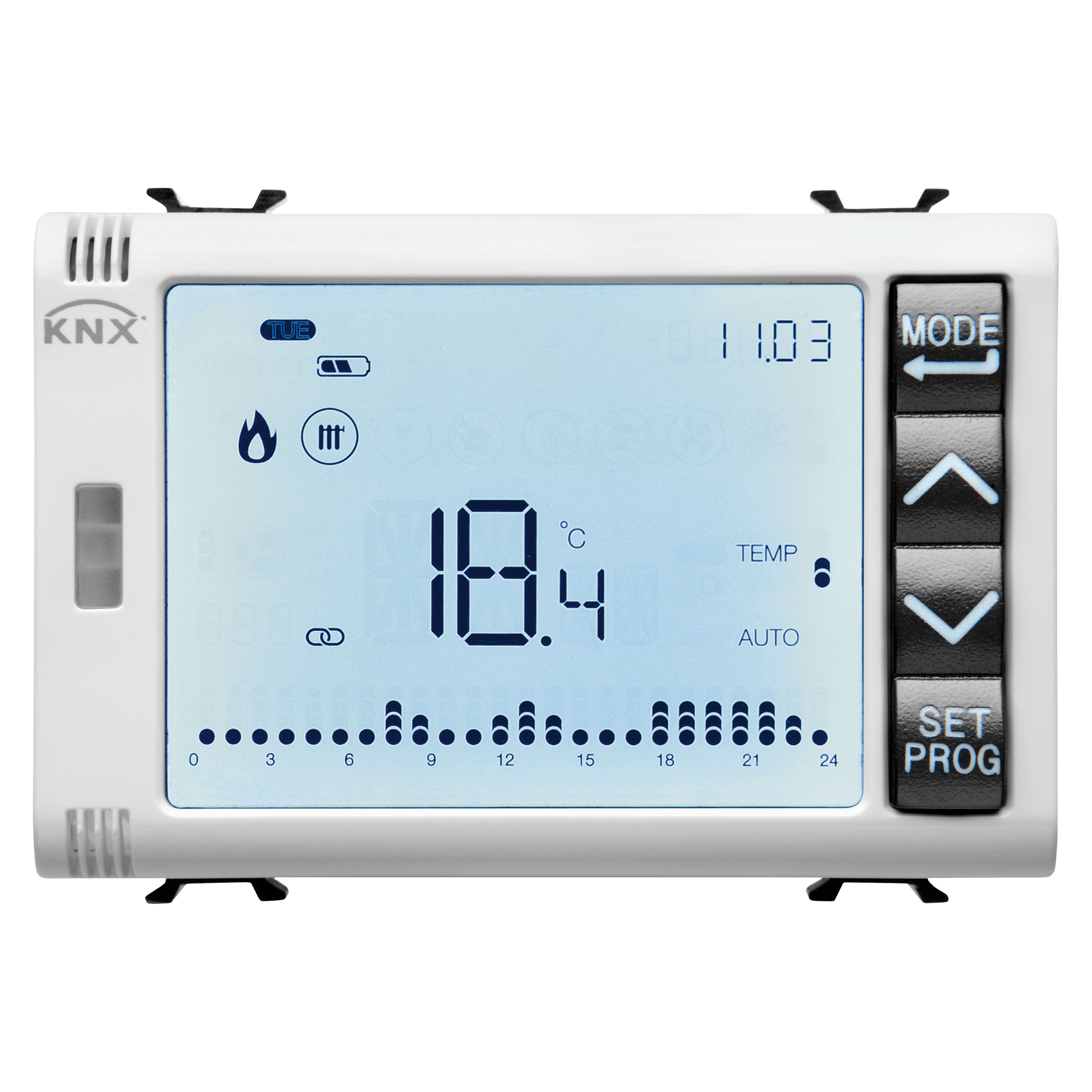 GEWISS - GEWGW15794H CRONOTERM./PROGRAM.T+H KNX INCASSO B.SAT
