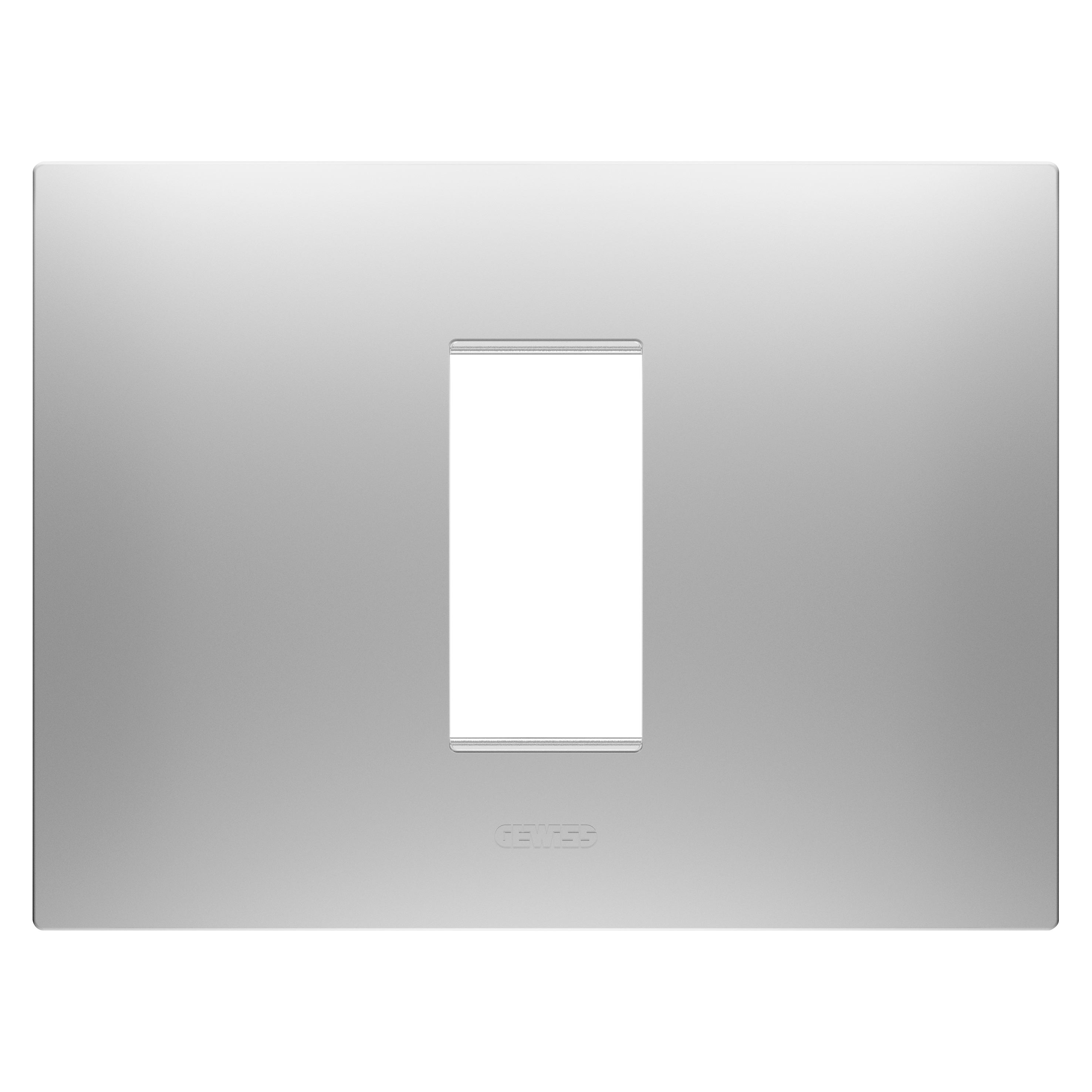 GEWISS - GEWGW16001GR PLACCA EGO 1M MAGNETIC GRAY