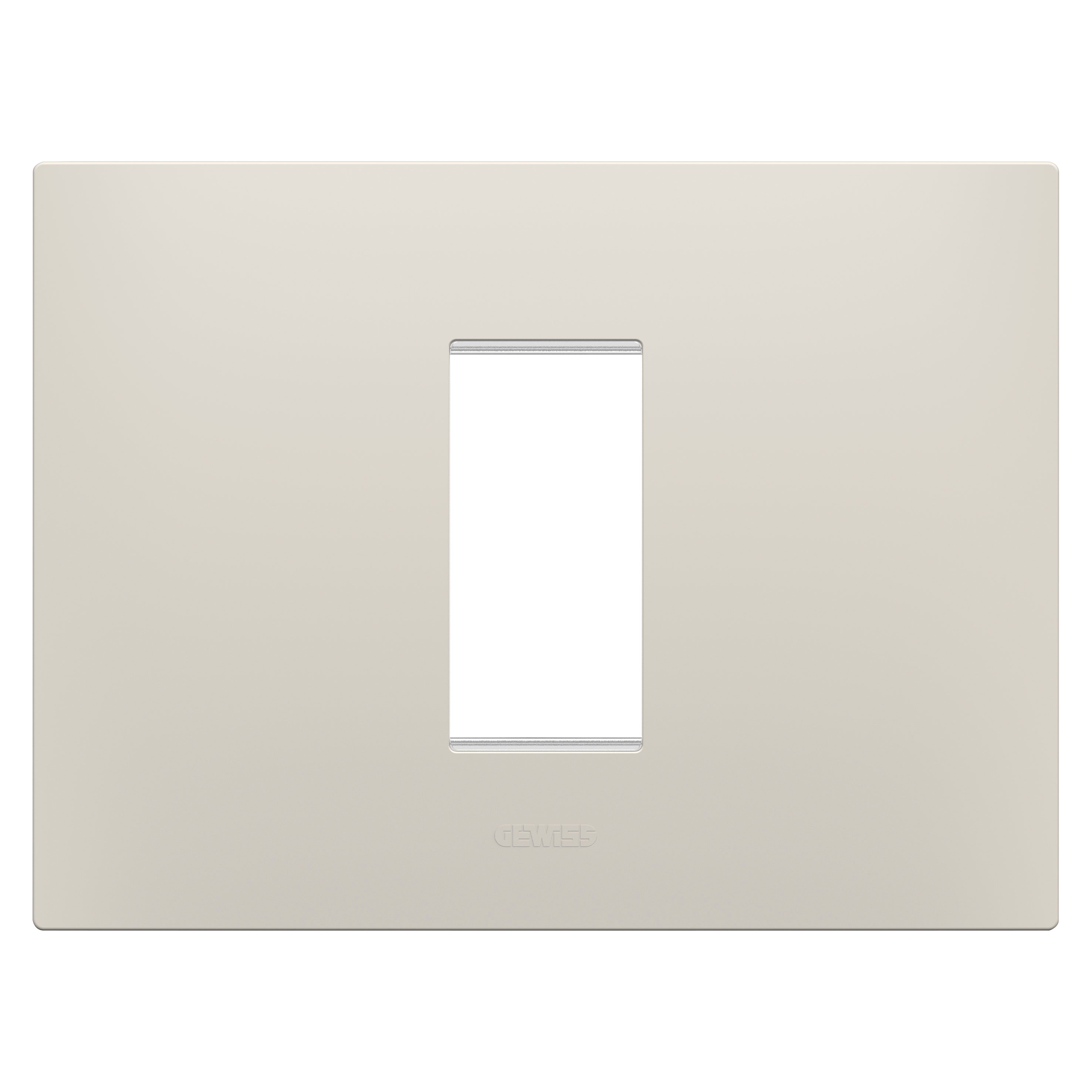 GEWISS - GEWGW16001NB PLACCA EGO 1M NATURAL BEIGE