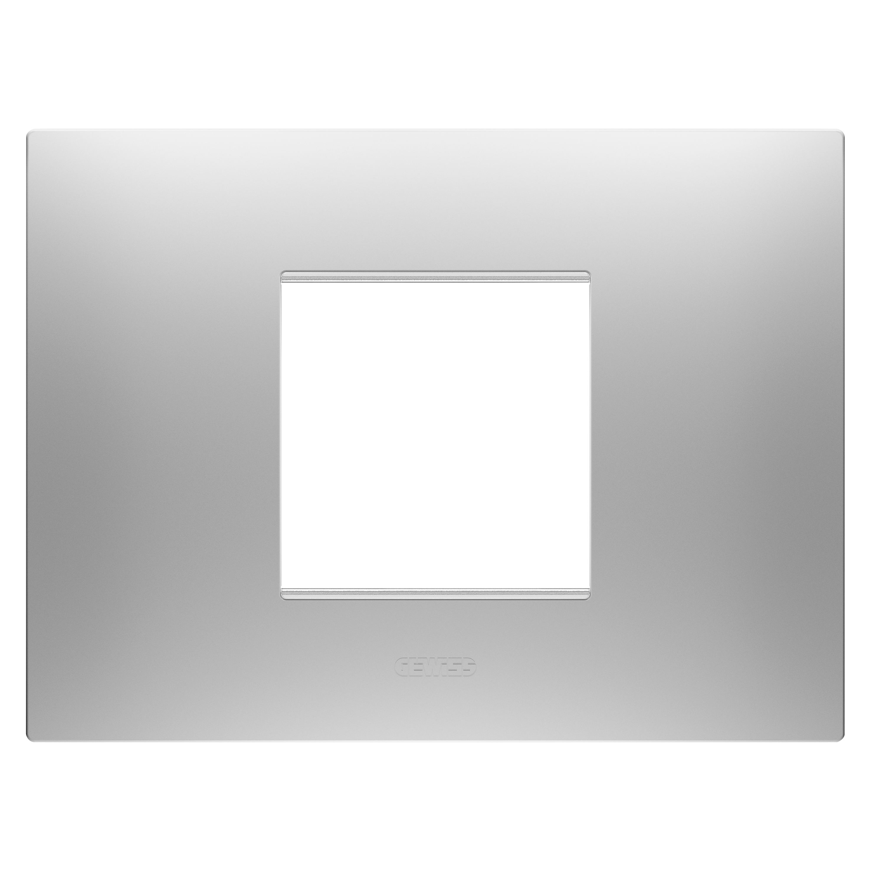 GEWISS - GEWGW16002GR PLACCA EGO 2M MAGNETIC GRAY