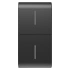GEWISS - GEWGW12819 TASTO INTERCAMB.ECO 1M NERO