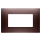 GEWISS - GEWGW16004CP PLACCA EGO 4M RAME