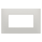 GEWISS - GEWGW16004CY PLACCA EGO - IN TECNOPOLIMERO - 4 POSTI - ARGILLA - CHORUSMART