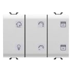 GEWISS - GEWGW15784A PULS.6CH TASTI E SIMB.+ATT.KNX B.SAT