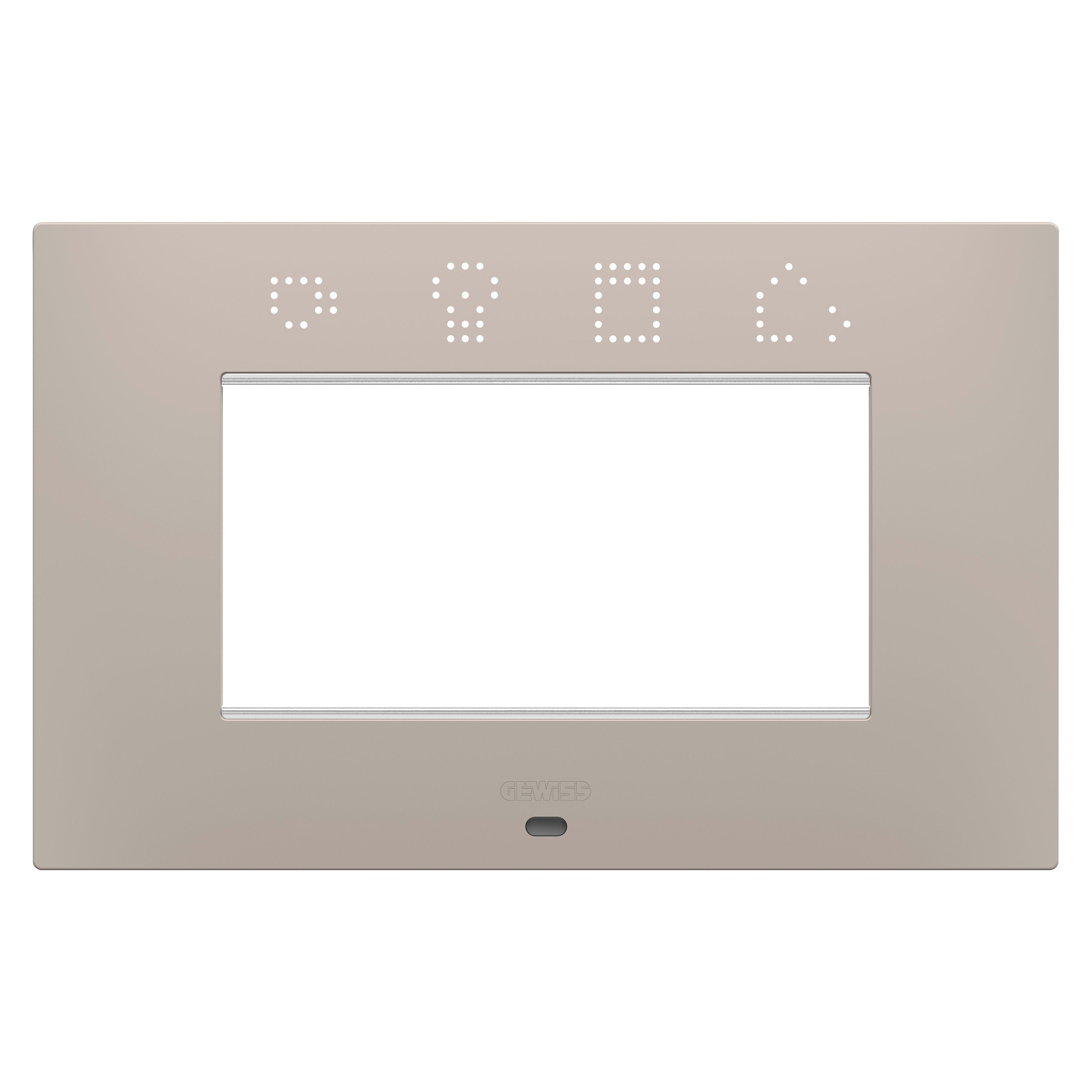 GEWISS - GEWGW16004SDS PLACCA EGO SMART 4M DARK SAND