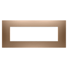 GEWISS - GEWGW16007CS PLACCA EGO 7M RAME CHIARO
