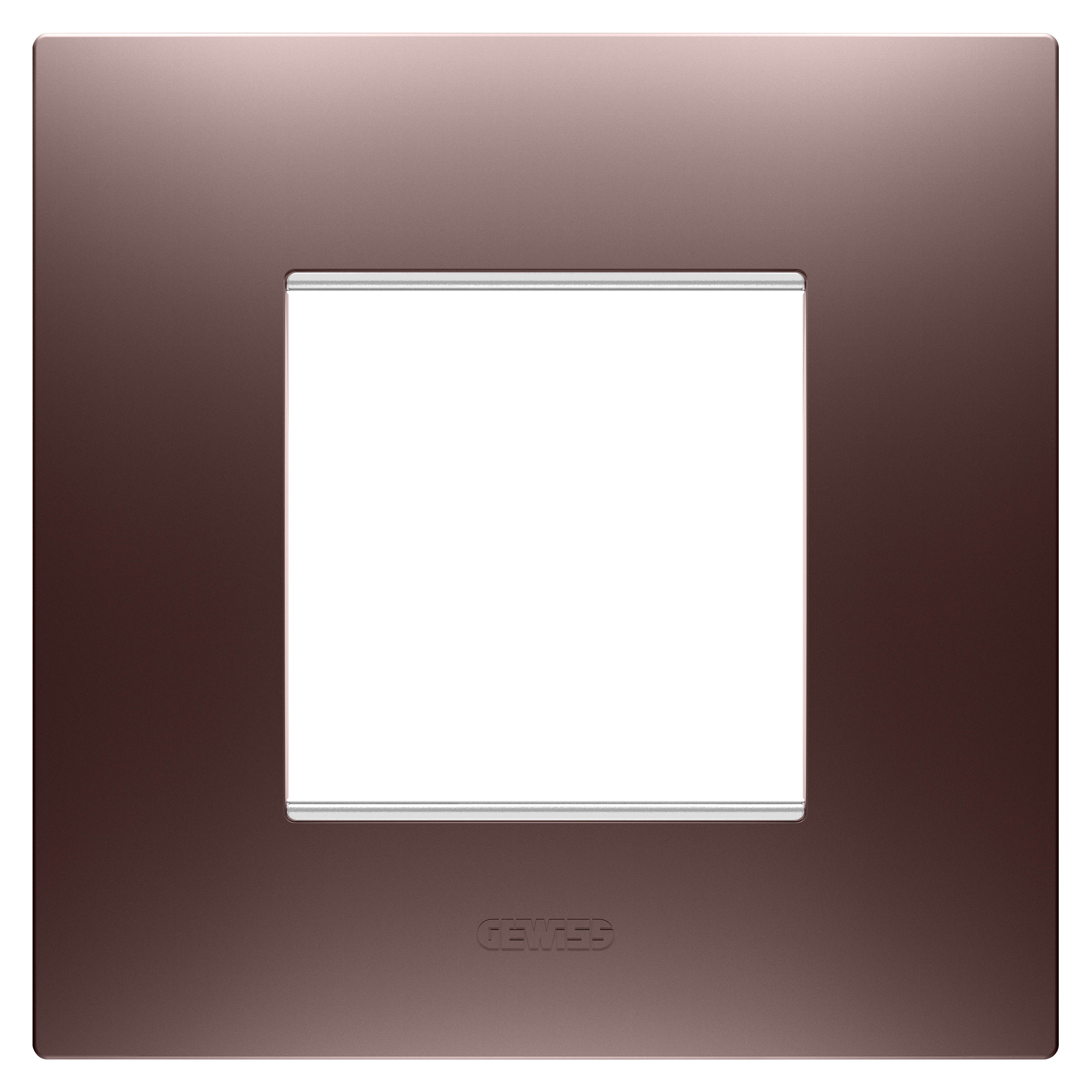 GEWISS - GEWGW16022CP PLACCA EGO INT.2M RAME