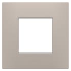 GEWISS - GEWGW16022DS PLACCA EGO INT.2M DARK SAND
