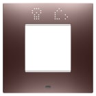 GEWISS - GEWGW16022SCP PLACCA EGO SMART INT 2M RAME