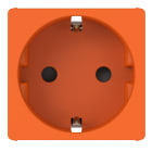 GEWISS - GEWGWC20288 PRESA 2P+T 16A STD TEDESCO 2M ARANCIO