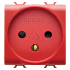GEWISS - GEWGW10291AB PRESA 2M 2P+T 16A L.DEDIC.ST.ISR.ROS.AB