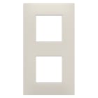 GEWISS - GEWGW16024NB PLACCA EGO INT.2+2M V NATURAL BEIGE