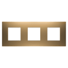 GEWISS - GEWGW16026SG PLACCA EGO INT.2+2+2M O ORO
